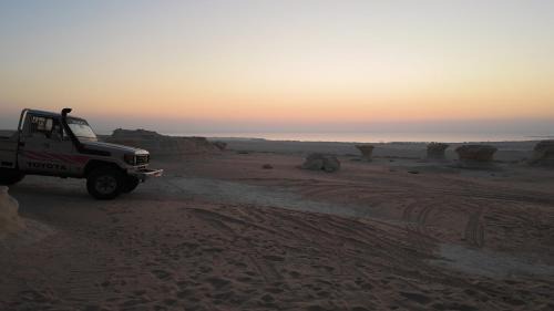 Fayoum White Desert Camp Front Lake View