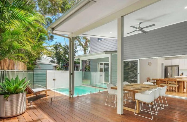 Featuring a stunning open-plan living and dining area, this sunny, light-filled, well-appointed, ful