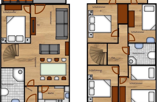 Ferienhaus für 9 Gäste mit 100m² in Kirchheim