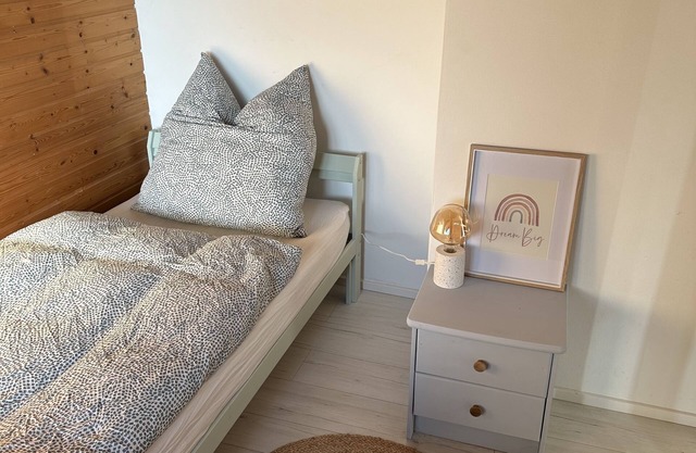 Ferienwohnung mit Terasse. Gartennutzung und Haustierhaltung Nach Absprache