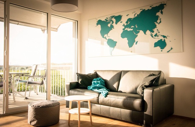 Ferienwohnung West-Blick, 58 qm, 1 Schlafzimmer, max. 4 Personen