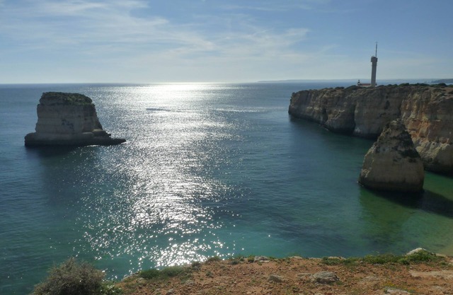 Ferragudo apartment-terrace sea view-calm.