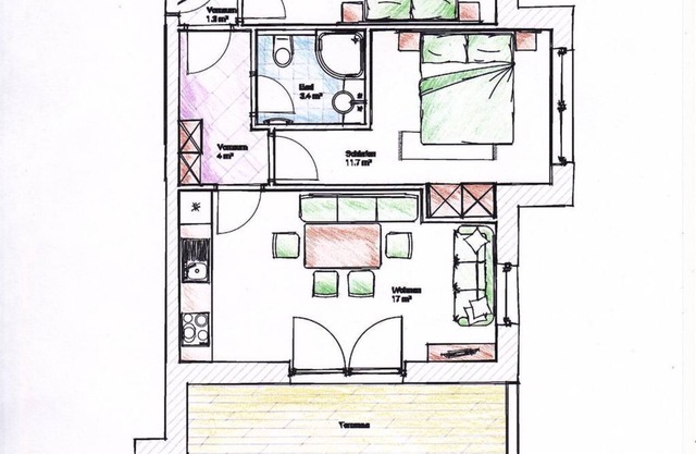 Fewo A - Alpenappartements Fritzenwallner