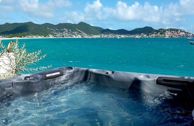 FIG Paradis SXM, ocean front personal pool and jacuzzi