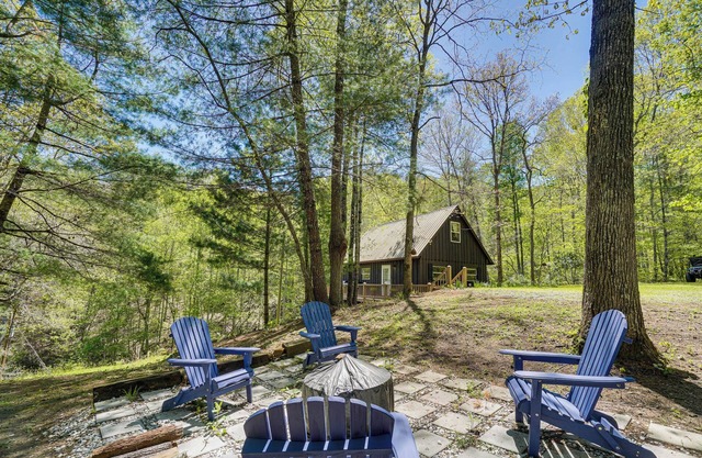 Fire Pit + Community Perks: Murphy Family Cabin!