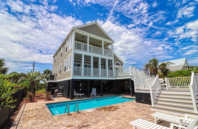 Five Bed, Four Bath, Renovated, Oceanfront Home w/Private Pool