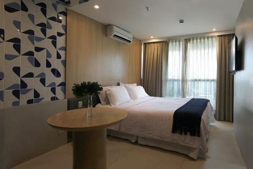 Flat melhor localização Hotel Athos Bulcão