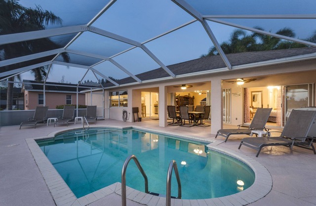 Florida Waterfront Home with WiFi Private Pool - Short Drive to Beach