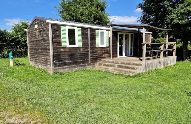 Flower Lake Camping * - Mobil home Family Comfort 40m2 - 4 bedrooms + covered terrace + TV 8 persons