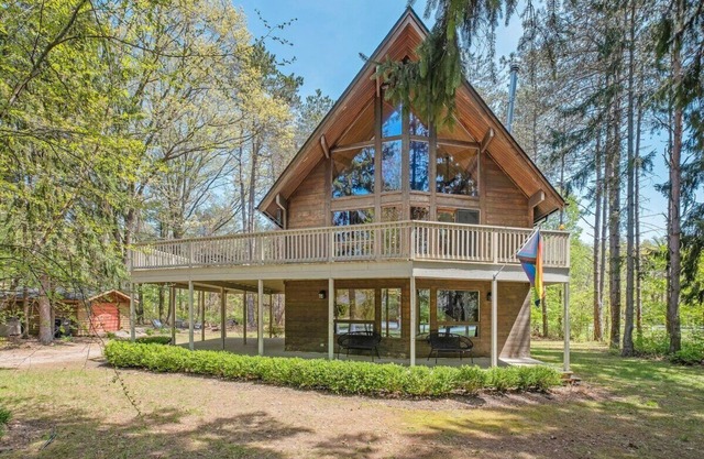 Forest Haus, an A-Frame Cabin