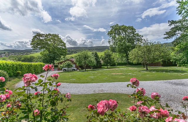 Four star wheelchair accessible Lodge with three bedrooms and two bathrooms, fabulous views yet clos