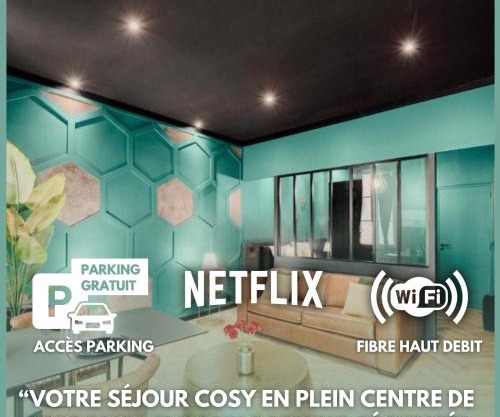 FREE PARKING - Self Checkin - WIFI - NETFLIX - CITY CENTER - LE COSTE by SUPERBORDEAUX