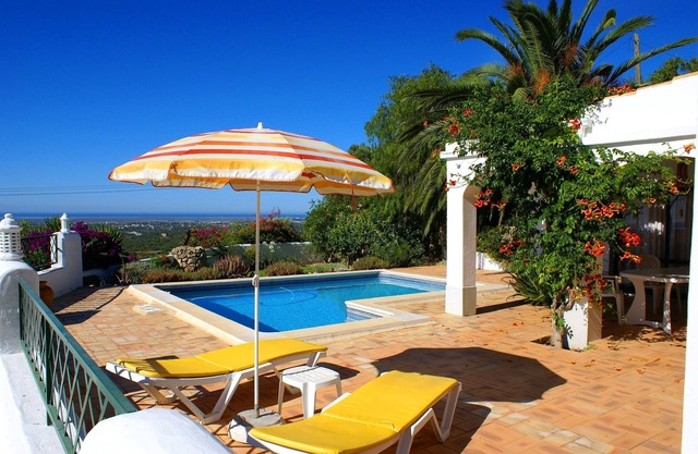 Garden Cottage of a Country Villa with Pool, Mountain and stunning Seaviews