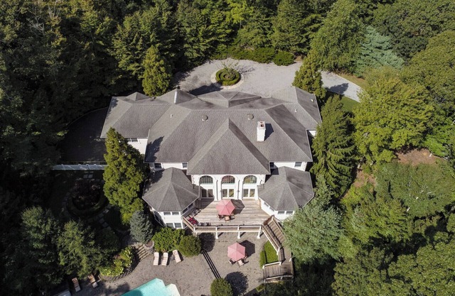 Gated Grand Estate On Two Acres, Privately Landscaped
