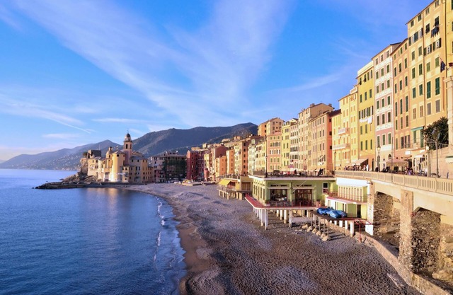 Giannini House next to Aquarium C, Genova, Italy