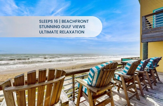 Gilchrist 4BR | Beachfront, Stunning Views, & Wraparound Deck
