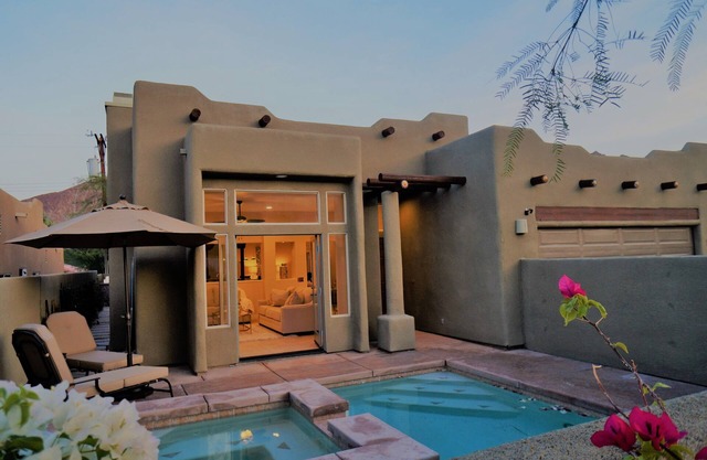 Glamorous Santa Fe Villa 3 BR with Pool + Spa stunning Mountain Views #064809