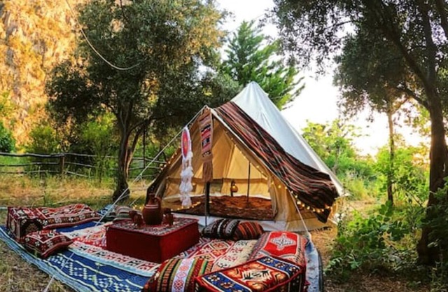 Glamping in the heart of Butterfly Valley, Beach, Food Included!