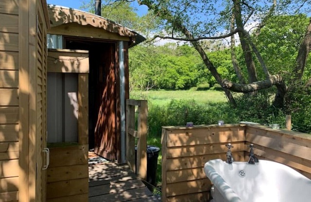 Glamping In Traditional Huts
