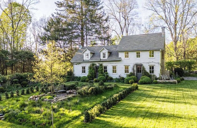 Gorgeous 1822 Farmhouse and gardens, featured in Better Homes & Gardens Magazine