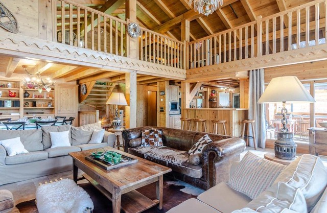 Grand chalet de charme pour 14 pers. à 500m des télécabines, avec ascenseur et Wi-Fi - FR-1-754-8
