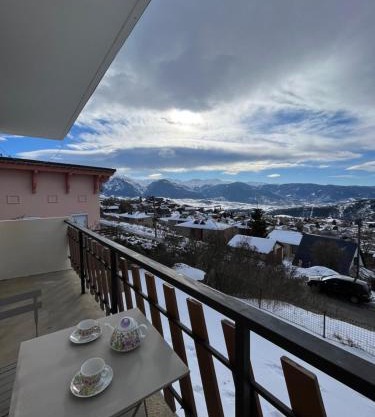 Grand F3 75m2 4/6 pers, jardin terrasse, top vue