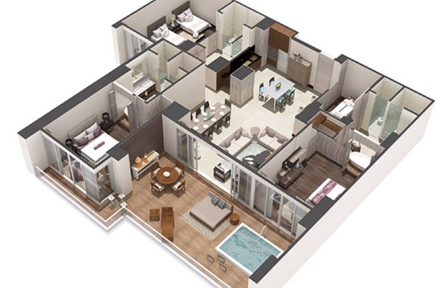 Grand Luxxe 3 bedroom Spa Suite - Riviera Maya