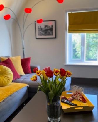 Green Corner Villa - Walls Hill - Cosy Luxury Apartment in Central Torquay with Free Parking & EV