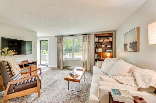 Greenbrier River Retreat with Deck - Steps to Trail!