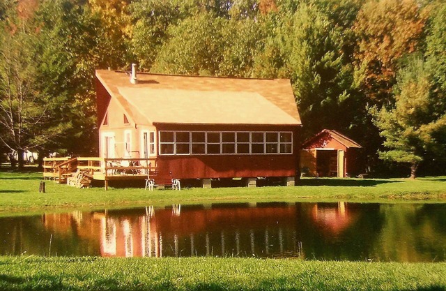 Grey's Getaway Cabin, Serene Finger Lake area, wine country ! Dog friendly!
