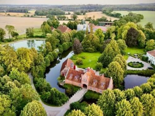 Gut Petersdorf Lensahn - ideal für Familien und Hunde - mit Kamin, Parkblick, Terrasse und eingezäuntem Garten