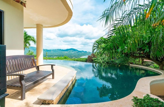 Hacienda-style Villa With Pool and Sweeping Ocean Views Above Potrero