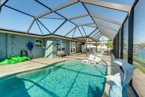Heated Pool and Private Dock Home in Port Charlotte