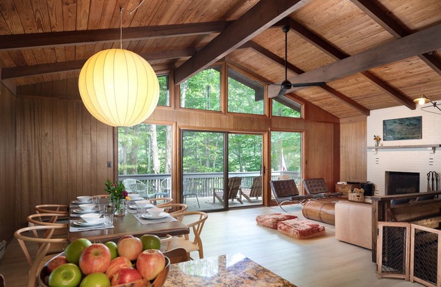 Hemlock House Lake Naomi Mid Century Raised Chalet