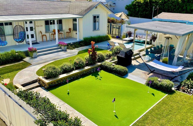 Historic Estate in La Jolla Village Near Beach with 7,000 SF Private Yard