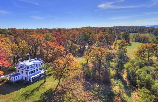 Historic Hudson Valley Mansion on 87 Acres, Breathtaking Views