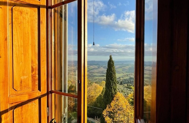 Historical home 3 bedroom 2 bath in Western Tuscany with magnificent views