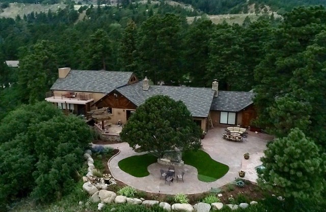 Historical Resort Home located on 8 acres above the city of Colorado Springs