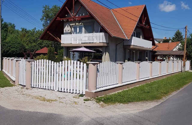 Holiday apartment with children's swing and sandpit