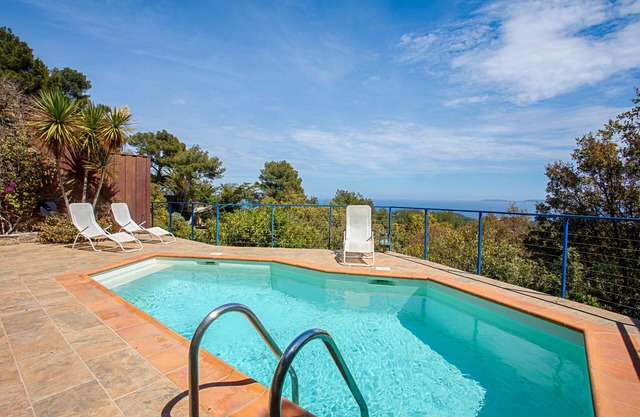 Holiday Home with Sea View, Private Pool & A/C