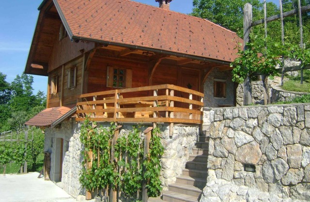 Holiday home on the vineyard, rustic, with a fireplace