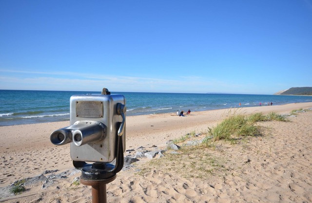 Home in the charming village of Empire. Walk to Lake Michigan beaches.