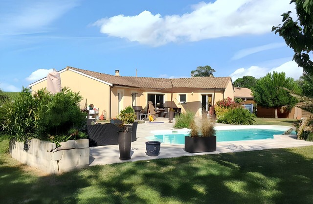 Homerez - Villa pool Saint-Martin-Lacaussade