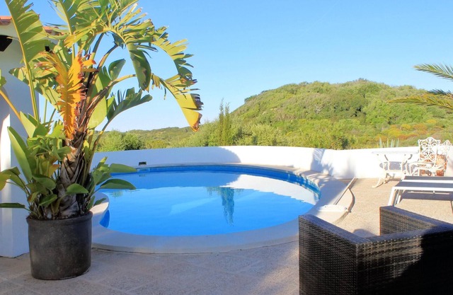 Homerez - House for 6 ppl. with swimming-pool, sea view and terrace at Maó-Mahón