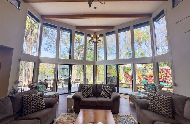 Homosassa River Retreat with Pool, Dock, Fire Pit & Water Sports