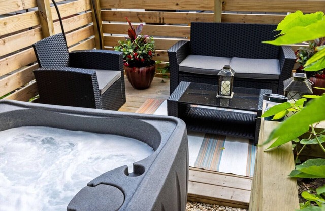 ★HostWise Stays★ Private Hot Tub | King beds |1 Block from Butler!