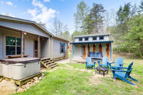 Hot Tub and Fire Pit Getaway in Sevierville!