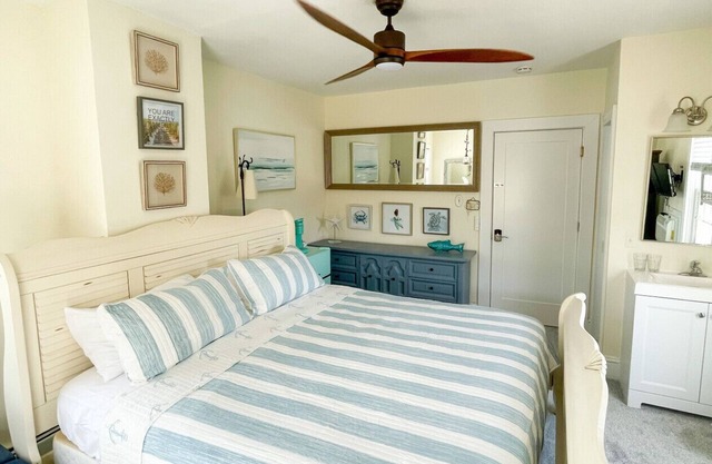 Hotel style room 300' from beach