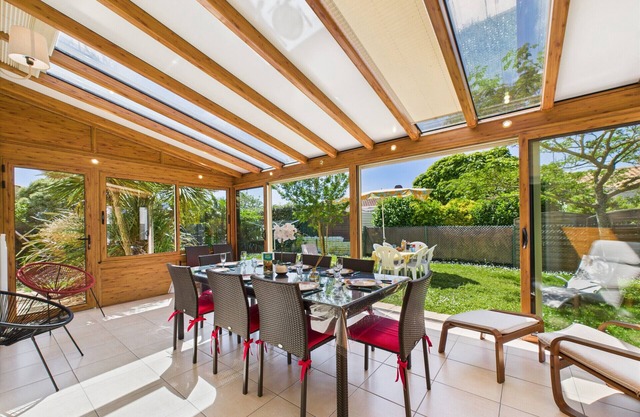 House for 8 - 5min from the beach - garden & veranda