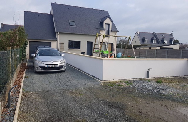 House near saint malo and the beaches